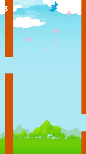 Flying Sakuras Free - Live classic sweat with pink bird game(圖2)-速報App