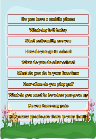 Learning English Conversation For Kids 2 screenshot 2