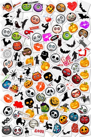 Halloween Greeting Cards and Stickers screenshot 4