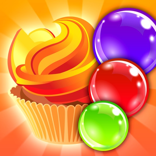 Muffin Cake Bubble Shooter - Popping Caramel Quest icon