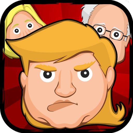 Hilarious Election President Run 2016 - With Donald Trump Free icon