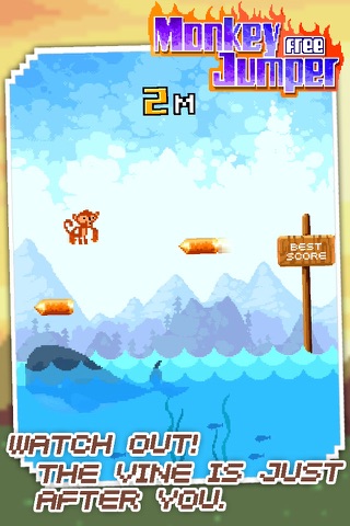 Monkey Jumper Free screenshot 4