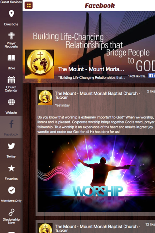Mount Moriah Church screenshot 2
