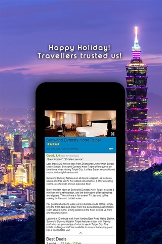 Taiwan Hotel Search, Compare Deals & Book With Discount screenshot 4