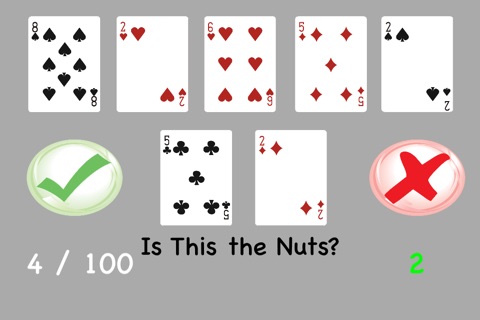 POKER Find The Nuts -- Best Possible Hand screenshot 3