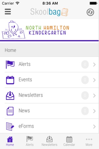 North Hamilton Kindergarten - Skoolbag screenshot 2