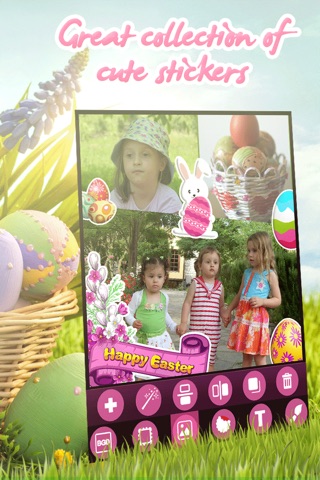Easter Sticker Camera Pro – Holiday Photo Editor With Free Bunny Egg And Chick Stamps screenshot 4