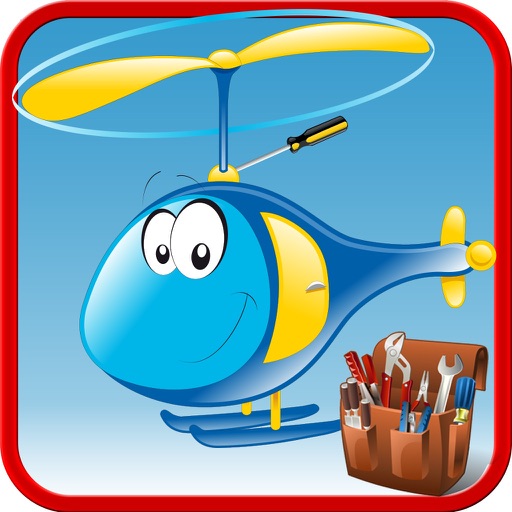 Build Helicopter – Crazy garage game for little mechanic icon