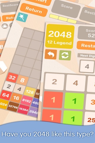 2048 classic--6 kinds of game modes screenshot 3