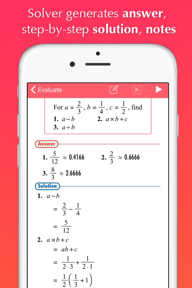 FX Math Junior Problem Solver screenshot 3