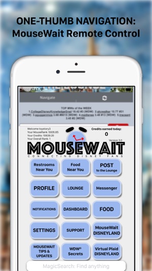 MouseWait for Disney World Social Lounge(圖4)-速報App