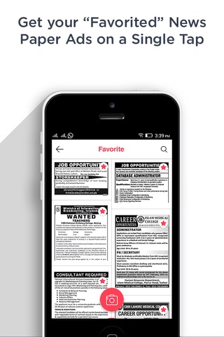 Classifieds Camera: Visiting Card & Newspapers Ads Manager! screenshot 3