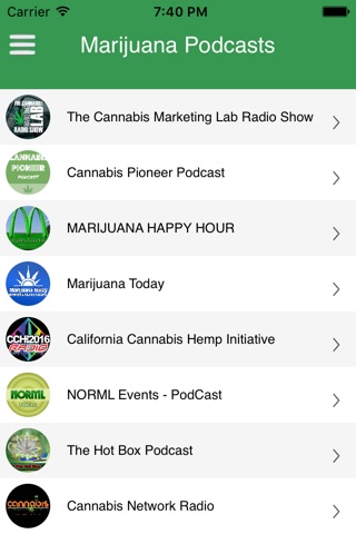 Marijuana Podcasts screenshot 2