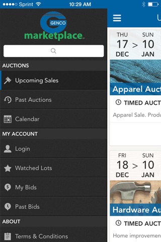 GENCO Marketplace Mobile Auction screenshot 2