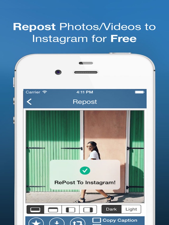 Screenshot #4 pour Social Whiz - Best Free App To Regram & Repost Your Photos & Videos for Instagram