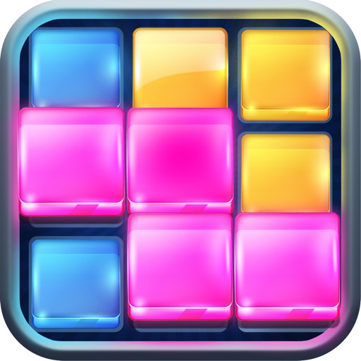 Free to Fit: 10/10 color blocks puzzle mania tangram HD game 2016 Icon