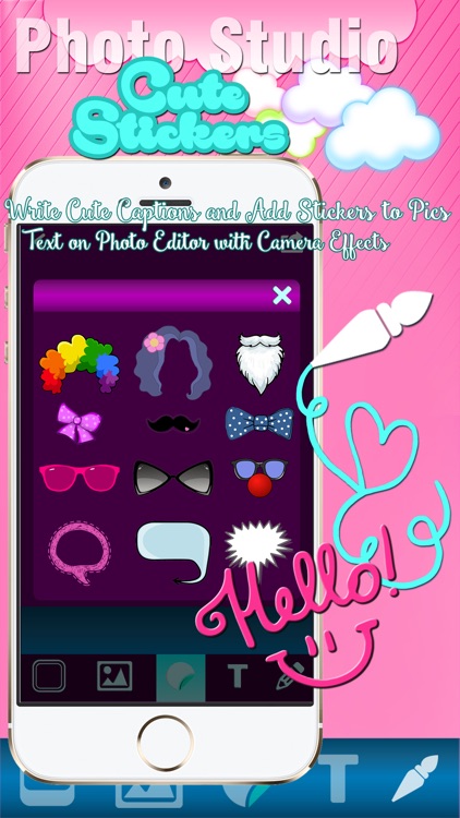 Text on Photo Editor with Camera Effects – Write Cute Captions and Add Stickers to Pics