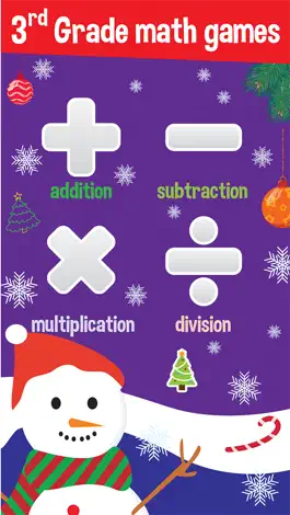 Game screenshot 3rd grade math games - magic christmas star for fun kids mod apk