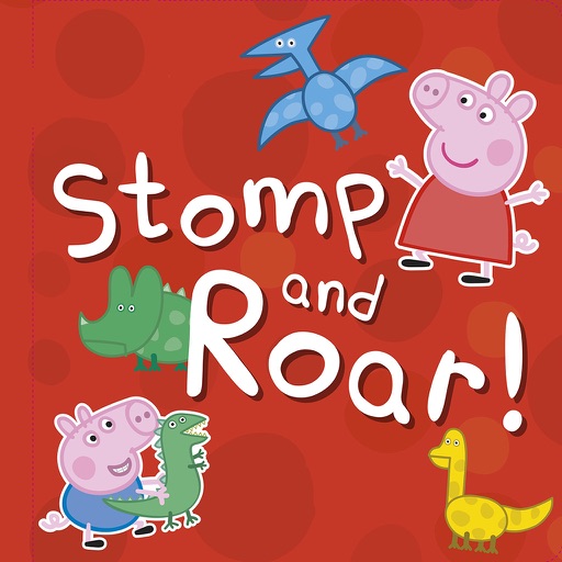 Stomp and Roar for Peppa - Colour & Draw Kids Game