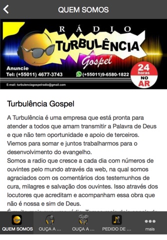 Turbulência Gospel screenshot 3