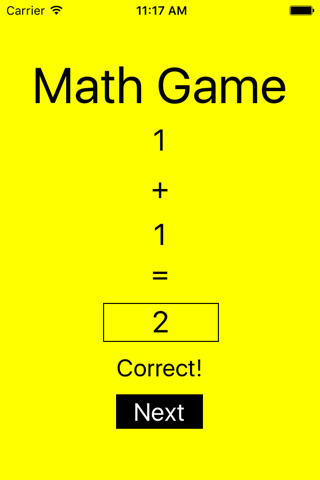 Math Game App screenshot 2
