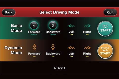 I-Drift RC controller screenshot 2