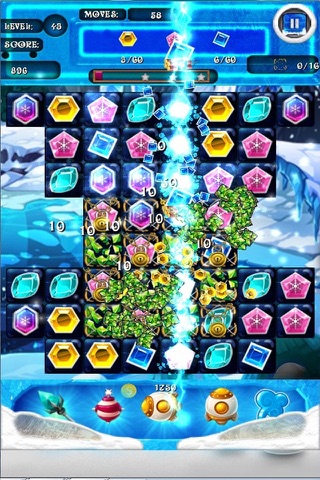 Frozen Ice : A Jewels Kingdom Free screenshot 2