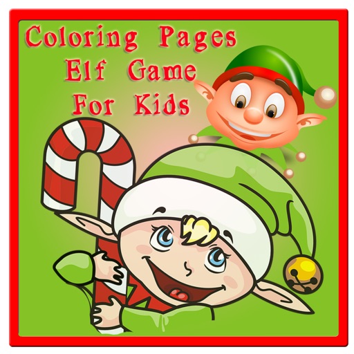 Coloring Pages Elf Game Edition iOS App