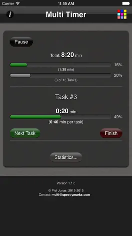 Game screenshot Multi Task Timer Free apk