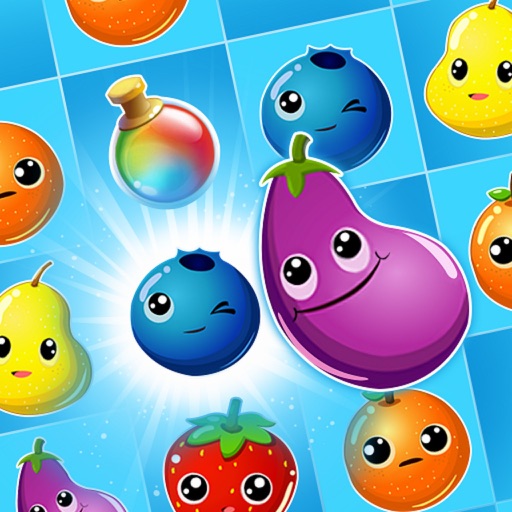 Fruit Line Pop: New Game Match Icon