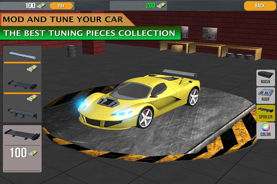 Tune and drive your sports car screenshot 2