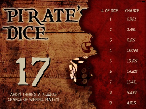 Pirate Dice Tracker screenshot 2
