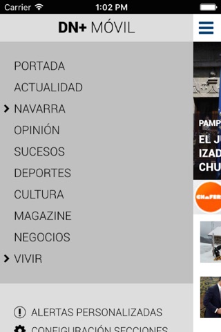 Diario de Navarra screenshot 2