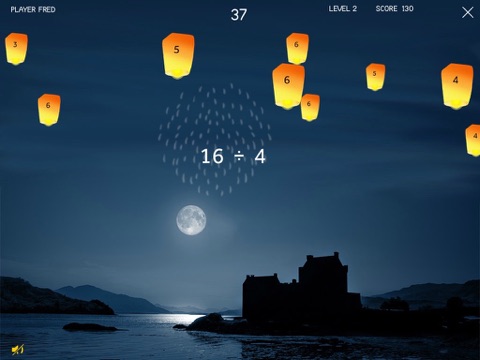Maths Fireworks screenshot 2