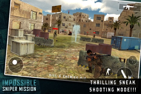Impossible Sniper Shooter Mission 3D screenshot 4