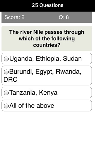 Africa Trivia Quiz + screenshot 2
