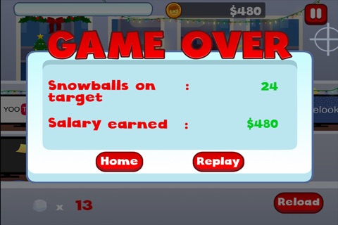 Snowball Office Fighting Fun screenshot 2