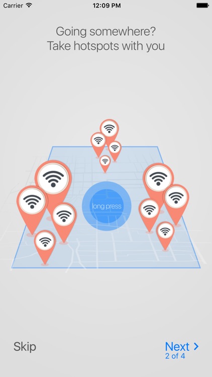 WiFi hotspot Map: connect to known free Wi-Fi