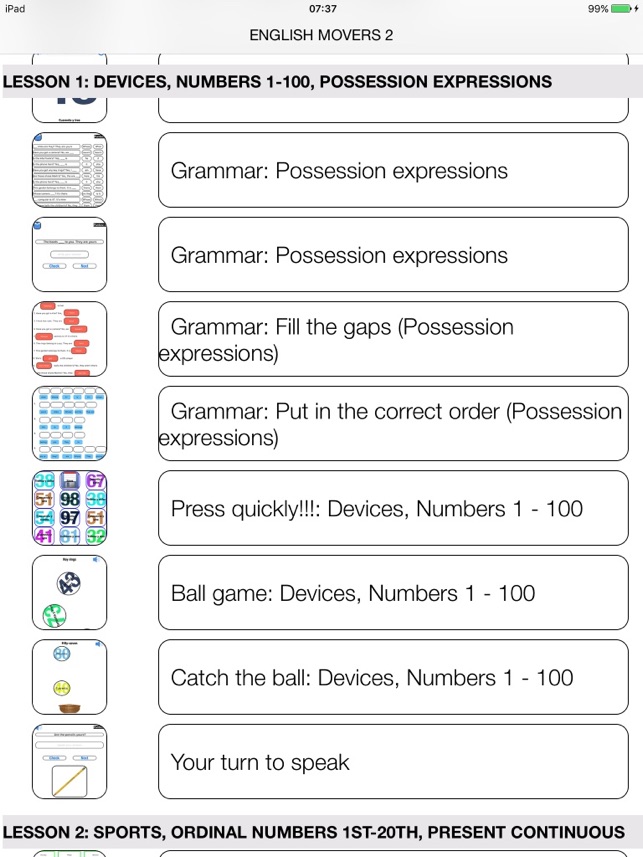 Learn English Speaking Easily In 30 days Level Movers 2 for (圖1)-速報App