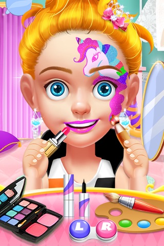 Kids Face Paint Salon - Makeup Party Girls Game screenshot 3