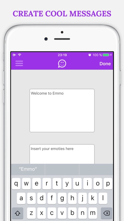 Emmo Free - Combine Emoji and Text in cool messages to share!