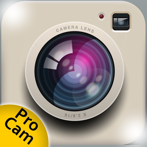 Pro cam - The ultimate camera photo editor plus live icon