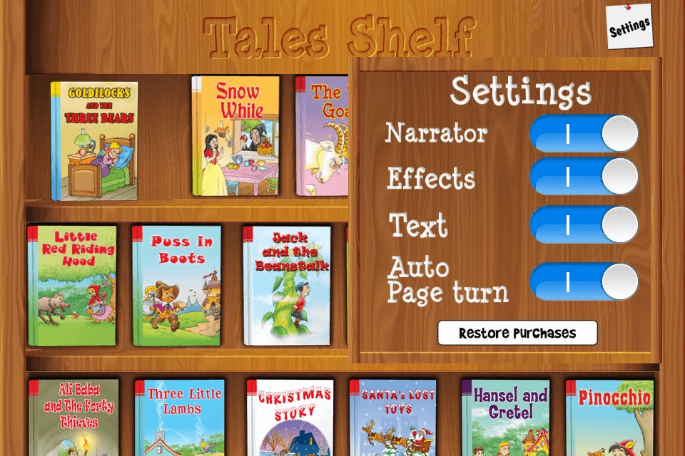 Tales Shelf - Read and Listen to Fairy Tales! screenshot 4