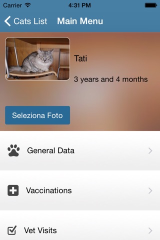 Cat Medical Agenda screenshot 2