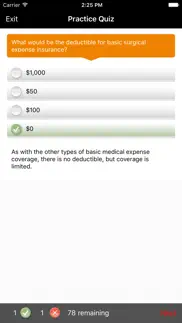 examfx health exam prep iphone screenshot 3