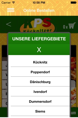 Kucknitzer Pizza Service screenshot 4