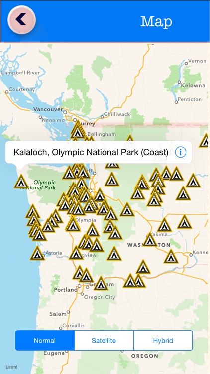 Washington Campgrounds & RV Parks Guide