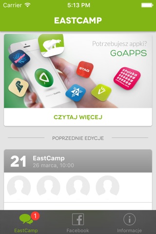EastCampApp screenshot 2