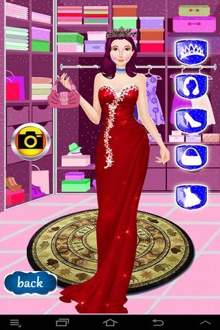 Cinderella Makeover makeup Girls beauty salon games screenshot 2
