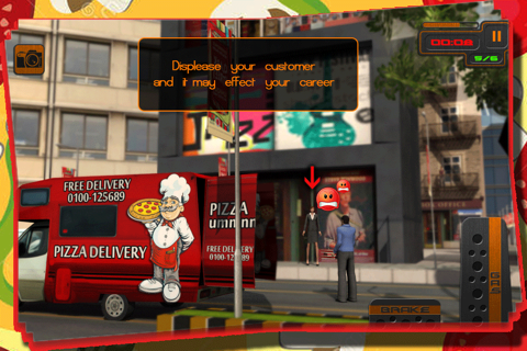Pizza Delivery Simulator : Crazy City Food Free Transport Game screenshot 4